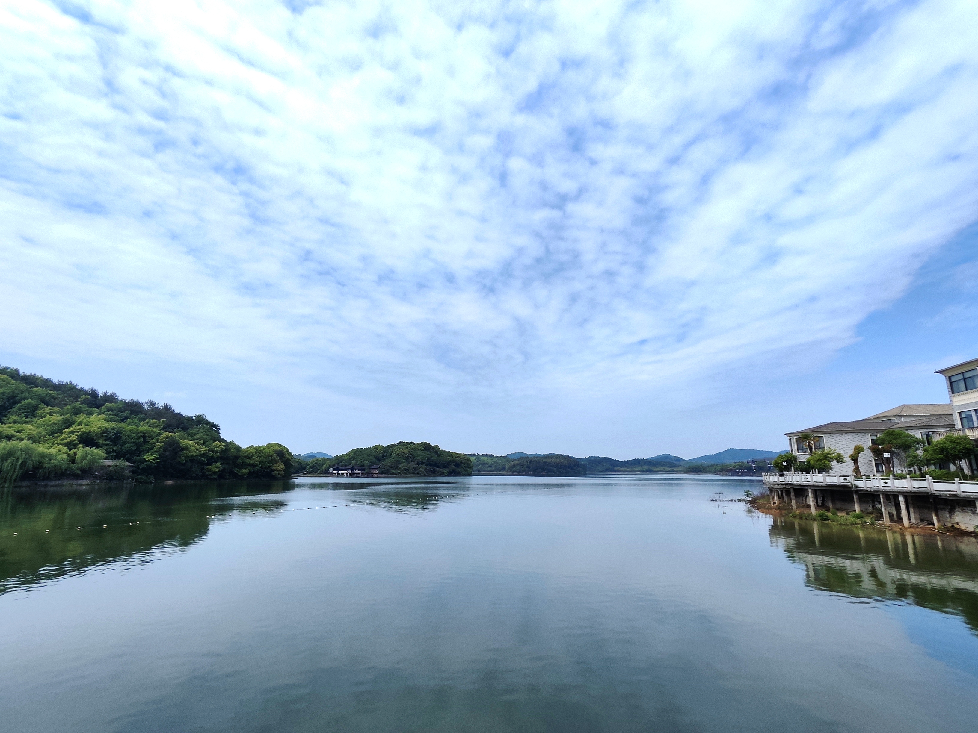 十四澜的湖景